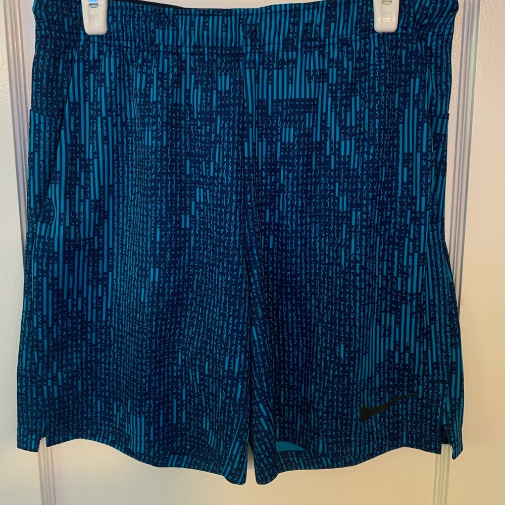 Nike digital print shorts